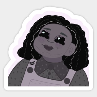Gray Baby Sticker